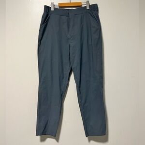 Modern Ambition Lightweight Elastic Waist Pants XL Gray-Blue